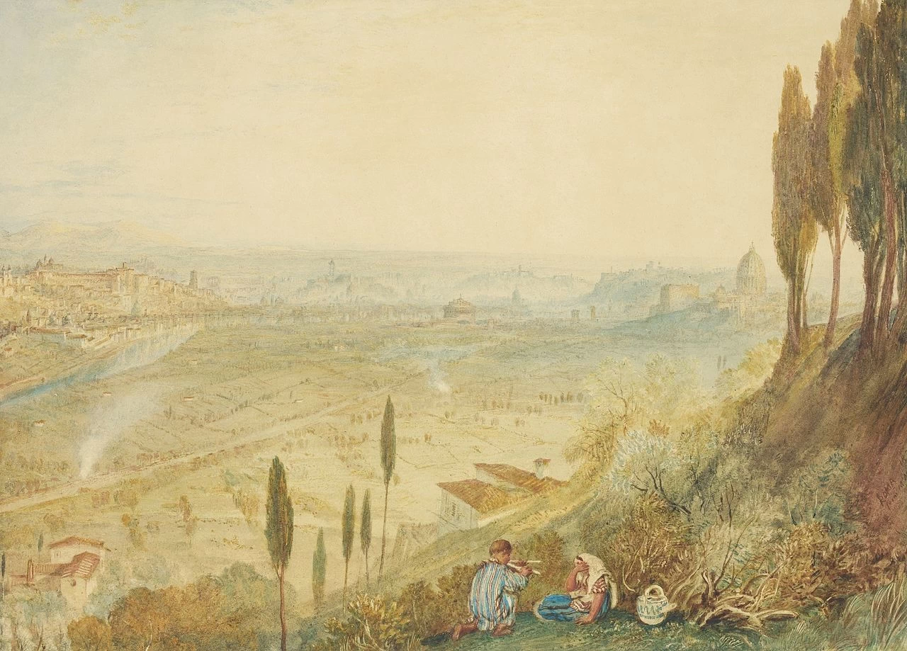 Roma da Monte Mario, 1820 - Scottish National Gallery
